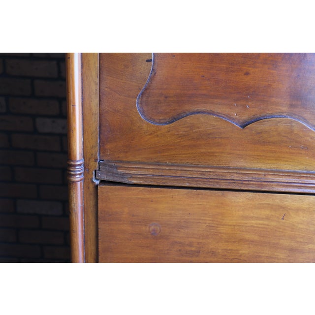Antique Biedermeier Style Secretary Desk ~ Chest of Drawers For Sale - Image 4 of 13