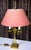 Brass 4-Light Table Lamp with Fabric Shade from Schulz & Adam, 1970s For Sale - Image 9 of 12