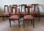 1990s Dining Room Chairs with Lombard Neoclassical Inlays, 1990s, Set of 6 For Sale - Image 5 of 9