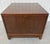 Wood Vintage John Widdicomb Campaign Walnut Chest For Sale - Image 7 of 8
