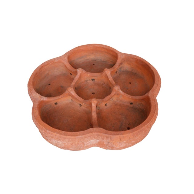 Large Italian Terracotta Plant Saucer For Sale - Image 9 of 9