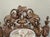 Circa 1860 French Louis XIII Hunting Style Carved Oak Chairs, Set of 6 For Sale - Image 4 of 15