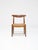 W1 Chair in Oak and Leather by Hans J. Wegner for C.M. Madsen, 1950s For Sale - Image 13 of 13