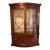 Baker Furniture Bow Front Georgian China Cabinet For Sale