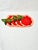 Pop Art Orange Fruit Embroidered Linen Cocktail Napkins-Set of 4 For Sale - Image 3 of 6