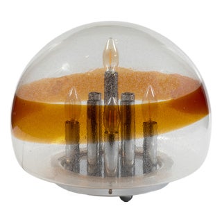 Murano Table Lamp from Mazzega, Italy, 1970s For Sale