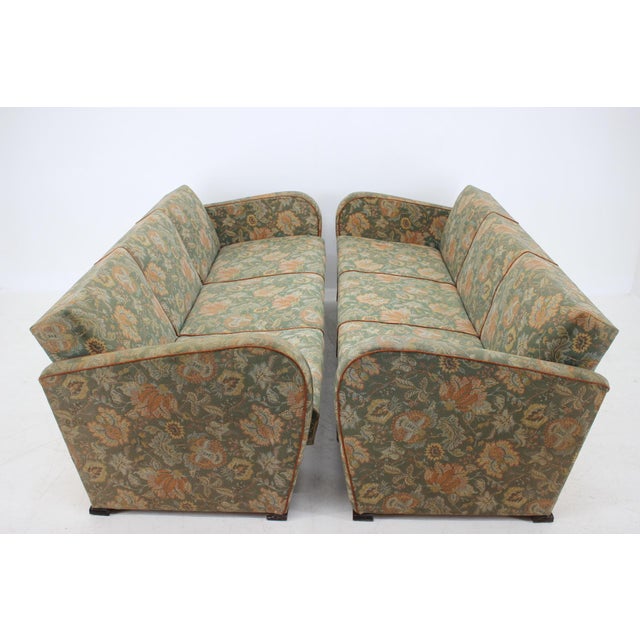 3-Seat Sofa by Jindřich Halabala, 1930s For Sale - Image 6 of 14