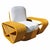 1950s Restored 10 Strand Square Pretzel Rattan Lounge Chair Paul Frankl Style, Pair For Sale - Image 5 of 10
