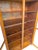 Antique Oak Glass Display Cabinet – Industrial Country Store Vitrine, Bookcase For Sale - Image 6 of 18