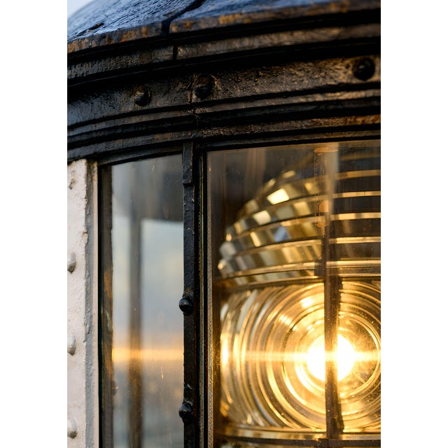 Fresnel Lighthouse Lens Interior, Coastal Architectural Art Print, 12″ × 18″ Reproduction For Sale - Image 4 of 8
