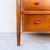 1950s Restored 1950s Mount Airy Walnut & Brass Sculptural Mid Century Highboy Dresser, Attributed For Sale - Image 5 of 14