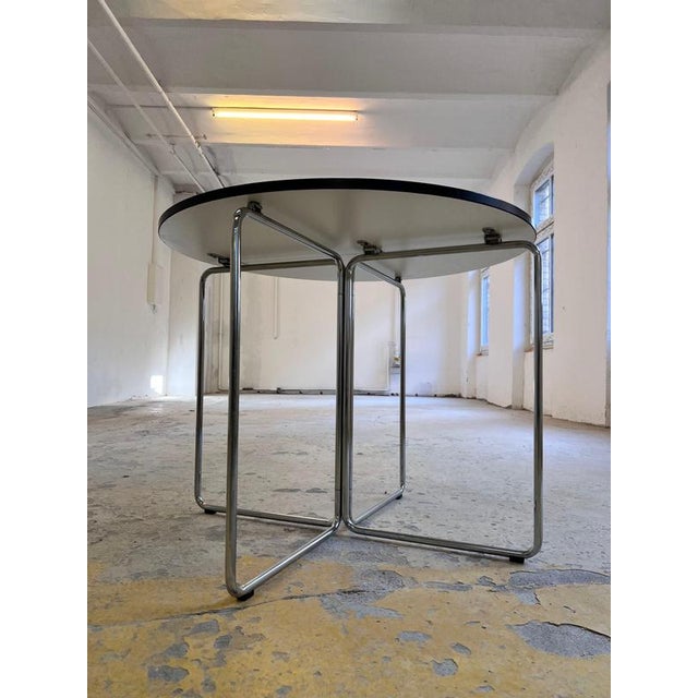 Sóley Folding Dining Table by Valdimar Harðarson for Kusch+Co For Sale - Image 9 of 11