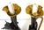 Pair 19th C. Gilt & Patinated Metal Cupid Candlesticks, After Auguste Moreau For Sale In West Palm - Image 6 of 12