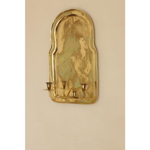 Mid-Century Swedish Brass Sconces, Set of 2 For Sale - Image 12 of 13