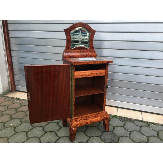 Vintage Birch Cabinet, 1920s For Sale - Image 3 of 18