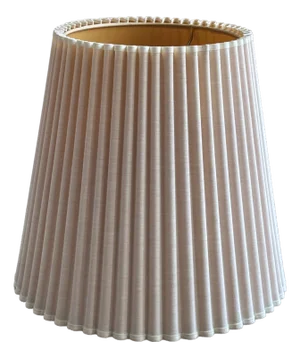 Mid-20th Century Conical Scalloped Lamp Shade