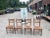 Set of (4) antique ladder back chairs. Very beautiful, rustic set of chairs! Great addition to any decor! Please check out...