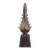Gilt Bronze Buddhist Temple Figure: Enlightened Flame Finial - Siraspata Sculpture For Sale