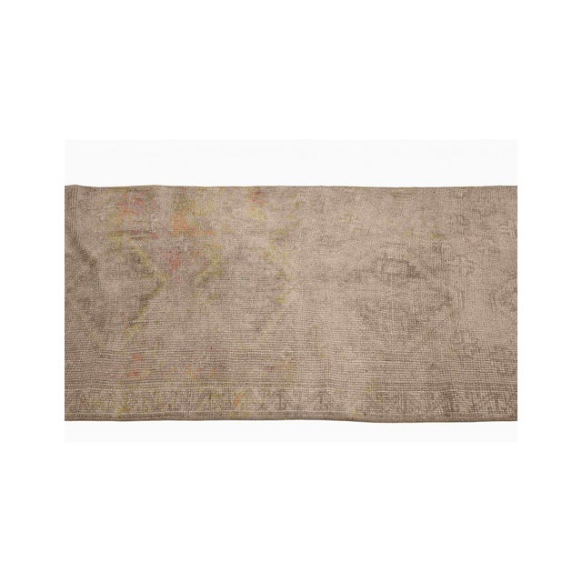 Faded Vintage Turkish Kars Rug - 2`1″ X 4`6″ Ft. For Sale - Image 4 of 6