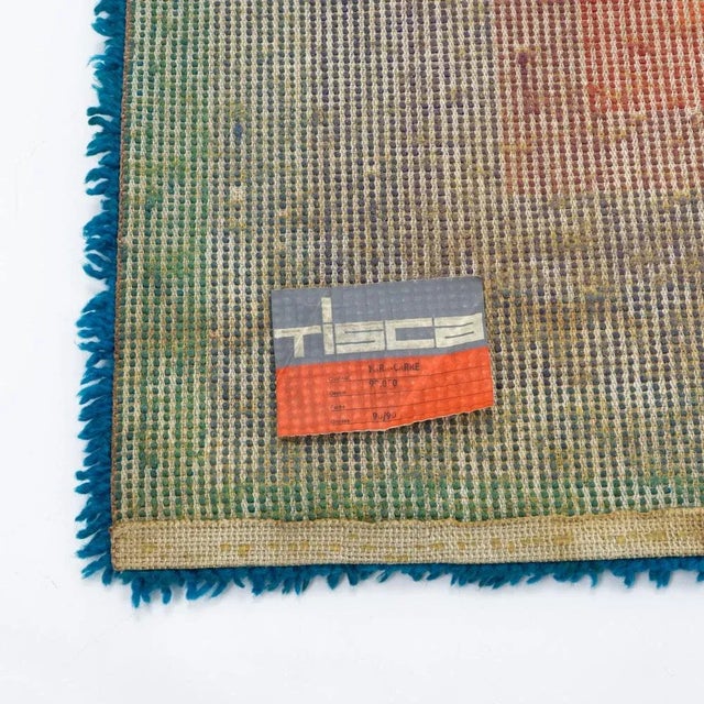 Square Rug Mira-Carré by Verner Panton, 1970s For Sale - Image 11 of 12