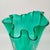 Green Murano Glass Fazzoletto Vase from Michielotto, Italy, 1970s For Sale - Image 6 of 8