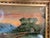 Orange 19th Century Luminist Folk Art Landscape Painting With Sunset For Sale - Image 8 of 17