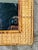 Natural Woven and Speckled Bamboo Rattan Mirror For Sale In Charleston - Image 6 of 7