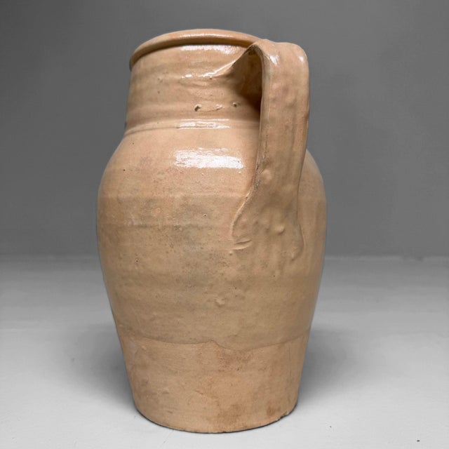 Brown Antique Terracotta Jar with Tree of Life, 1890s For Sale - Image 8 of 11
