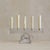 Modern French Crystal Candelabra in the Manner of Daum, 1960s For Sale - Image 3 of 8