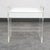 Mid-Century Modern Mid Century Modern Stool Seat Vanity Lucite White Vintage Rectanfular Handles For Sale - Image 3 of 12