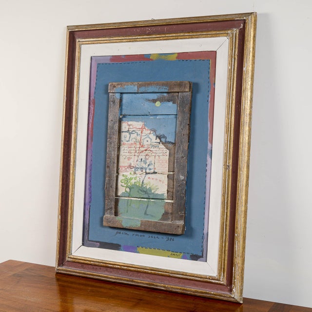 This impressive oil on canvas painting, created by the renowned artist manlio bacosi, represents a significant example of...