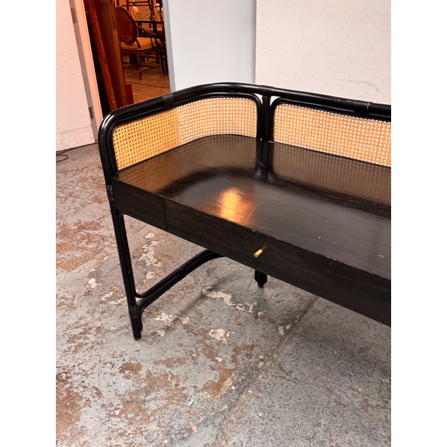 Ceci Thompson for Cb2 Suri Cane Desk For Sale In San Francisco - Image 6 of 12