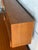 In Style of Svend Aage Larsen for Faarup Mobelfabrik Danish Teak Tambour Credenza With Glass Display Hutch Danish Vintage 1960s For Sale - Image 15 of 16
