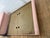 Very rare 1980 Postmodern Pink Laminate Bullnose Queen Platform Bed