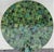 Amazing Tamegrout Green custom made Moroccan mosaic table measuring 32" in diameter. An indoor or outdoor dining table...