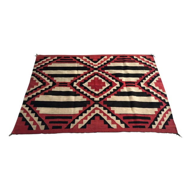 Antique Navajo Chief Blanket For Sale