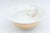This wonderful very large signed artisan ceramic bowl is very Fornasetti style with a big sun face motif and gold band....