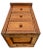 Antique Nightstand, Small Chest, Mission Arts & Crafts Quarter Sawn Oak 3 Drawer For Sale - Image 11 of 11