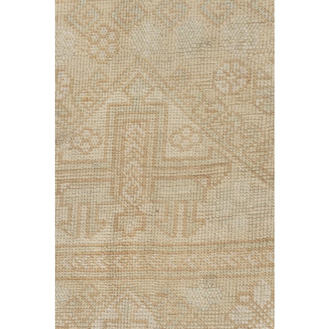 Textile Vintage Circa 1940 Turkish Oushak Rug 5ft 9in X 7ft 5in For Sale - Image 7 of 15