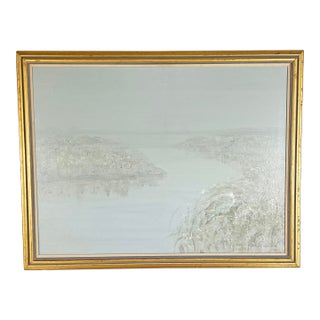 D. 1986 Barbara Cocker Tonalist Nantucket Seascape Titled "Peace" For Sale