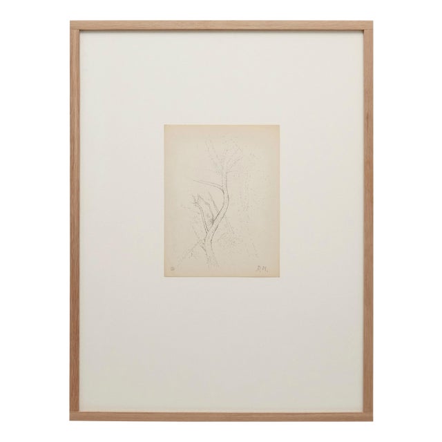 Dora Maar, Pointillist Composition, 20th-century, Ink on Paper For Sale