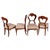 Biedermeier Chairs in Walnut, Austria, 1830s, Set of 4 For Sale - Image 14 of 14