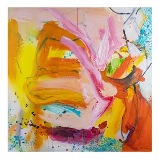 Dick Berckenkamp, Spritz I, Acrylic on Canvas For Sale