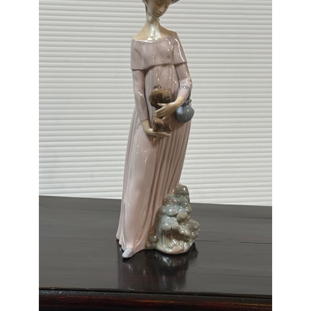 Off-white Jose Roig for Lladró My Little Pet Porcelain Figurine, Signed For Sale - Image 8 of 12