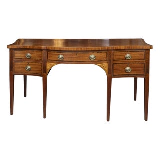 George III Style Mahogany Sideboard, Hand-Crafted, England, Circa 1800 For Sale