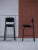 Contemporary Black Residence 65 Counter Chairs by Jean Couvreur for Kann Design, Set of 6 For Sale - Image 3 of 5