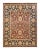 Red Mogul, One-of-a-Kind Hand-Knotted Area Rug in Red, 7' 10" x 10' 2" For Sale - Image 8 of 8