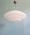 Metal Bauhaus Pendant Light in White Opaline Glass, 1930s For Sale - Image 7 of 13