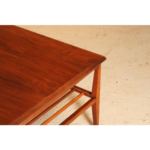 Mid-Century Rectangular Coffee Table with Magazine Rack, 1960s For Sale - Image 6 of 11