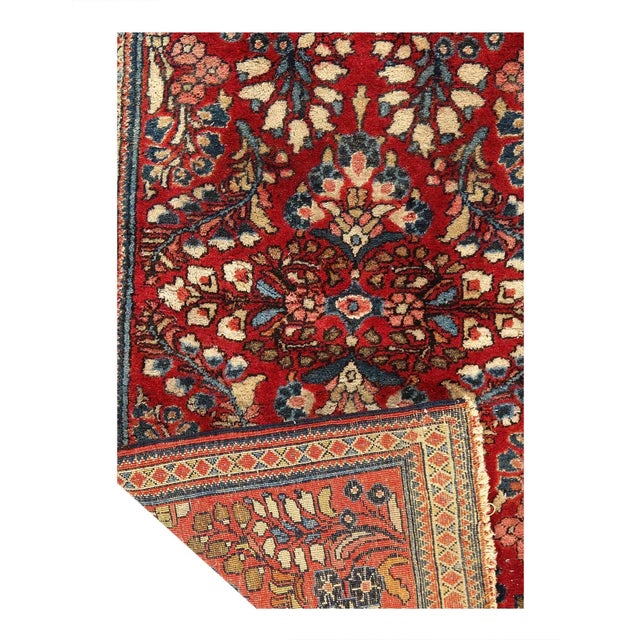 1920s Persian Hand Knotted Antique Sarouk For Sale - Image 5 of 7